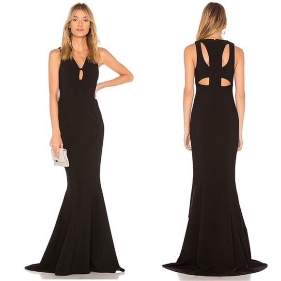 LIKELY Albury Gown Black Dress